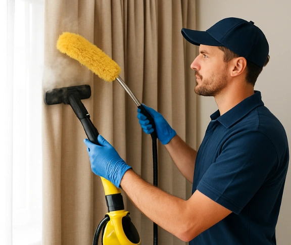 Trusted blind cleaning technician Matty Curtain Cleaning montmorency-vic QLD